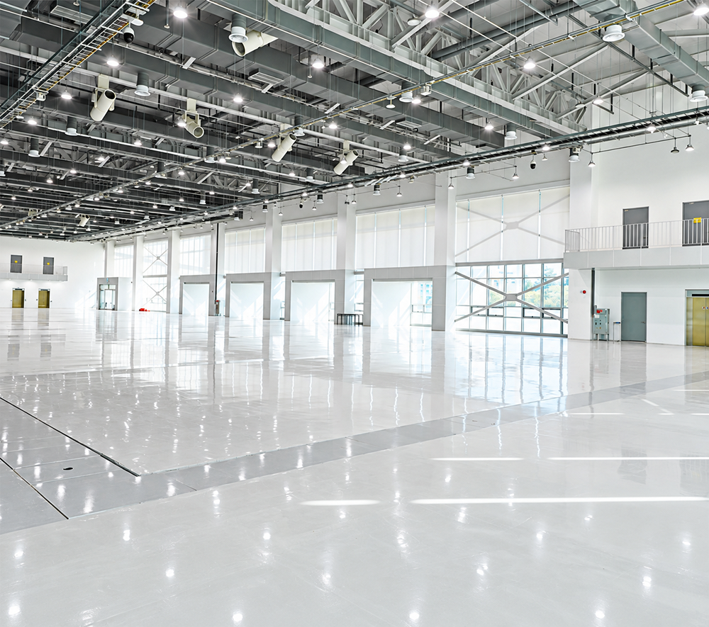 Interior of Exhibition Hall 2