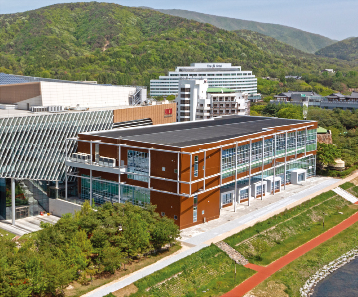 Exterior of Exhibition Hall 2